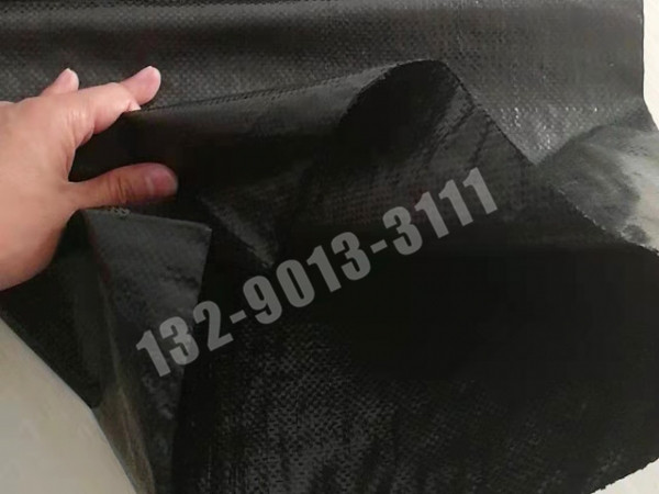 黑色編織布袋